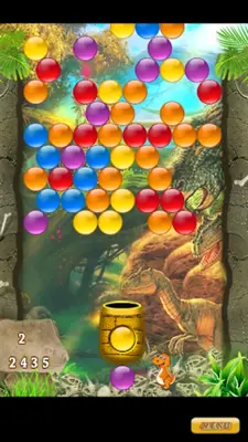 Dinosaur Bubble Shooter android App screenshot 1